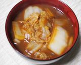 本気の白菜消費に♪白菜のお味噌汁作り方7写真