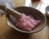 今から作る桜餅作り方4写真