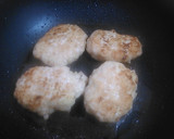 鶏つくねのしょうが焼き作り方4写真