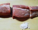 醤油麹で焼き豚作り方1写真