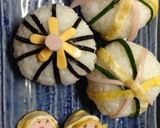 春のお弁当♥️手毬おにぎり作り方5写真