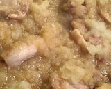 鶏肉のみぞれ煮作り方2写真