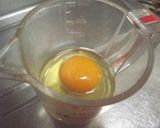 白玉粉も入った　もちふわカステラ作り方3写真