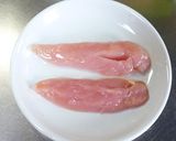 ♡ささみと豆苗のごまポンサラダ♡作り方1写真