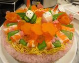 ☆ひな祭り☆ケーキ寿司作り方12写真