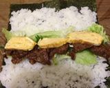 焼肉たまご海苔巻き☆花見行楽お弁当に作り方6写真