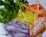 春色生春巻き和風すりごまソース作り方1写真