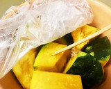 簡単！かぼちゃとベーコンのマヨ焼き♡作り方2写真