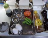 トマト炒め丼作り方1写真