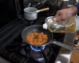トマト炒め丼作り方9写真
