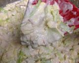 粉を入れるタイミングがポイント☆お好み焼作り方4写真