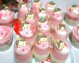 ひな祭り3色豆乳ミルクプリン ♡作り方6写真