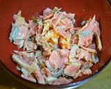 雛祭り✿お寿司が苦手な子の3色ご飯ケーキ作り方3写真