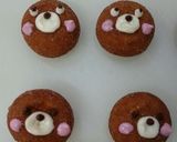 ケーキの飾りに☆くまさん作り方2写真