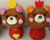 ケーキの飾りに☆くまさん作り方8写真