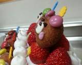 ケーキの飾りに☆くまさん作り方9写真