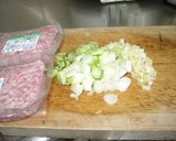 ピリ辛そぼろ丼作り方1写真