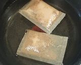 寄せ豆腐で代用☆ゆしどうふ風みそ汁作り方1写真