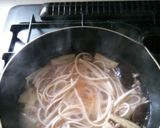 茄子と挽き肉のにゅうめん作り方5写真