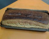 簡単♪材料4つでプリンカスタードケーキ♪作り方5写真