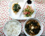 給食menu*鶏肉のごまだれかけ作り方7写真