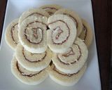 おひなさまデコロールケーキ☆作り方3写真