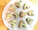 超簡単☆チョコざくざくのハートのクッキー作り方4写真