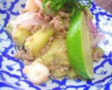 ☆辛くて酸っぱいエスニック風焼きナス☆作り方6写真