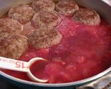 ♕ゴロゴロ～岩ハンバーグ♕トマト煮込み作り方5写真