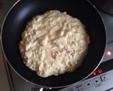 厚さ4cm大皿いっぱいのホットケーキ♪作り方4写真