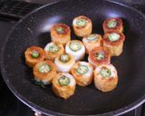 くにしゃんの竹輪にオクラ♪作り方4写真