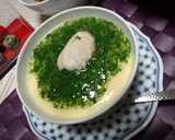 はまぐりの茶碗蒸し＊菜の花あんかけ作り方9写真