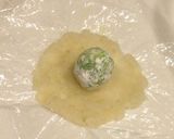 芽キャベツのハッシュドポテト包み揚げ作り方6写真