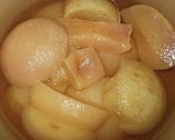桃のケーキ(基本のしっかりスポンジ)作り方1写真