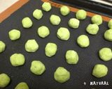 粉末茶のスノーボール作り方5写真