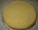桃のケーキ(基本のしっかりスポンジ)作り方20写真