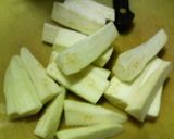 レンジで簡単☆冷やしナスの梅タレがけ作り方1写真