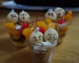 クリスマス　グラスケーキパフェ作り方4写真