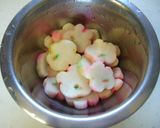 ホタテと花麩のカルパッチョ♪トマト添え✿作り方3写真