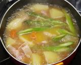 バター醤油♪じゃがいもの簡単おかずスープ作り方6写真