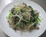 ニラ玉もやしの甘酢あんかけ作り方3写真