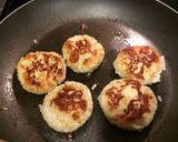 和風ふわふわ鶏ハンバーグ作り方3写真