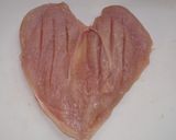 簡単♡鶏胸肉でハートのインパナータ♡作り方2写真