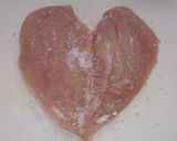 簡単♡鶏胸肉でハートのインパナータ♡作り方3写真