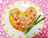 簡単♡鶏胸肉でハートのインパナータ♡作り方14写真