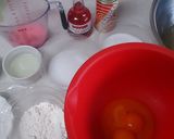 きらり！！ひな祭り・桜のシフォンケーキ作り方1写真