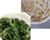 ご飯もりもり♪簡単ニラ玉もやし♡作り方1写真