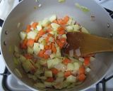 簡単！あさり水煮缶でクラムチャウダー♪作り方5写真