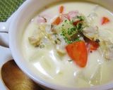 簡単！あさり水煮缶でクラムチャウダー♪作り方10写真