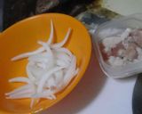 馬欄魚香親子飯（위샹 오야코동）作り方1写真